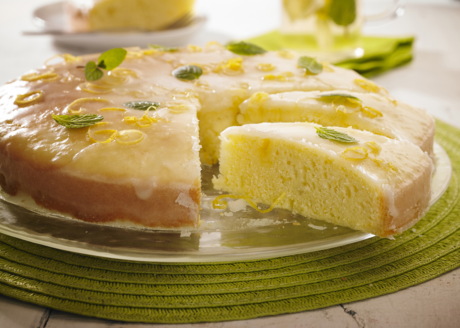 Torta chiffon de limón | Recetas Natura